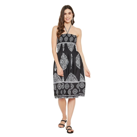 Women's Short Tube Dress for Women Midi Strapless Dress for Summer Off Shoulder Tubedress Beachwear Online