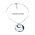 thumbnail image 5 of Lustrous Unisex Collarbone Chain Necklace Scratch Resistant Design Collarbone Chain Effortless Everyday Jewelry, 5 of 7