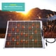 thumbnail image 3 of Panel solar portátil flexible de 50 W y alta eficiencia de 12 V para exteriores, para casa, barco, yate, RV, 3 of 11