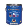 thumbnail image 2 of McCloskey Man O' War Marine Spar Varnish Semi-Gloss - Water-Resistant - 1 gal, Clear, 2 of 2