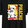 thumbnail image 3 of Pokémon - Tie Dye Pikachu - Juniors Ideal Flowy Muscle T-Shirt, 3 of 5