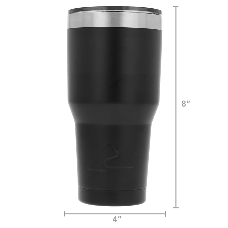 Ozark Trail Vacuum Insulated Stainless Steel Tumbler 32 oz Black