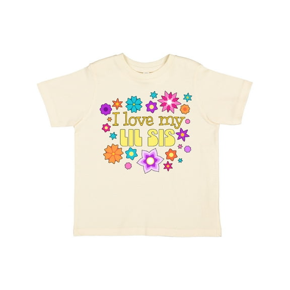 Inktastic I Love My Lil Sis Boys or Girls Toddler T-Shirt