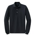 thumbnail image 2 of Port Authority Rapid Dry Long Sleeve Polo-M (Classic Navy), 2 of 3