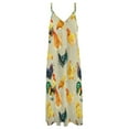 thumbnail image 6 of Funny Chicken Roosters Sleeveless Dress Women's Evening Dress Womans Clothing, 6 of 9