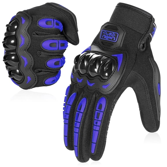Guantes de moto COFIT transpirables antideslizantes azules XXL