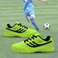 thumbnail image 2 of Binhe Kids Indoor Soccer Shoes Junior Students Low Top Football Shoes Boy Girl Training Sneakers Breathable Comfortable and Non Slip, 2 of 4