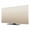 Beige, variant on Brown Beige TV Cover for 24 Inch Screen, Stretch Fabric Dustproof TV Display Protector, Gradient Monochrome Modern Country Elastic Slipcover Monitor Cover for Indoor Desktop Computer 20.9"x11.8"