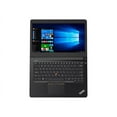 thumbnail image 6 of Lenovo ThinkPad E470 20H1 - Intel Core i5 - 7200U / up to 3.1 GHz - Win 10 Pro 64-bit - HD Graphics 620 - 8 GB RAM - 256 GB SSD TCG Opal Encryption 2 - 14" IPS 1920 x 1080 (Full HD) - Gigabit Ethernet - Wi-Fi 5 - black - kbd: US, 6 of 16