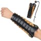thumbnail image 1 of Protectores de brazo de tiro con arco, protector de brazo de cuero, protector de antebrazo ajustable, guantelete de equipo protector, 1 of 1