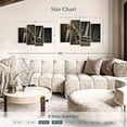 thumbnail image 4 of Elephant Stock Vintage Test Glasses Box Wall Art - Horizontal Multi Panel Canvas - Living Room Wall Decor - Profession Multi Panel - Silver And Gray Decor - 36" x 22", 4 of 8