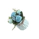 thumbnail image 1 of Flores artificiales Bearachild Florero de cerámica Estilo nórdico Faux Silk Hortensia Azul, 1 of 6