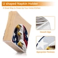 thumbnail image 5 of Yayeee Napkin Holder for Table Set of 2 Kitchen Paper Tissue Organization, American Eagle Pattern, 5 of 8