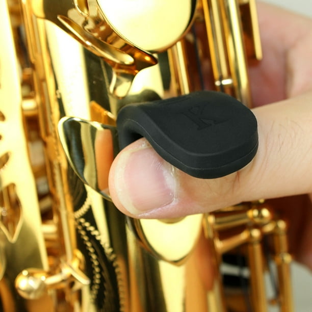 YLSHRF Saxophone Thumb Rest,2Pcs Comfortable Saxophone Thumb Finger