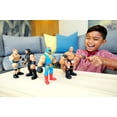 thumbnail image 5 of WWE Bend ‘N Bash Action Figures, 5.5-inch Collectible for Ages 6 Years Old & Up, 5 of 7