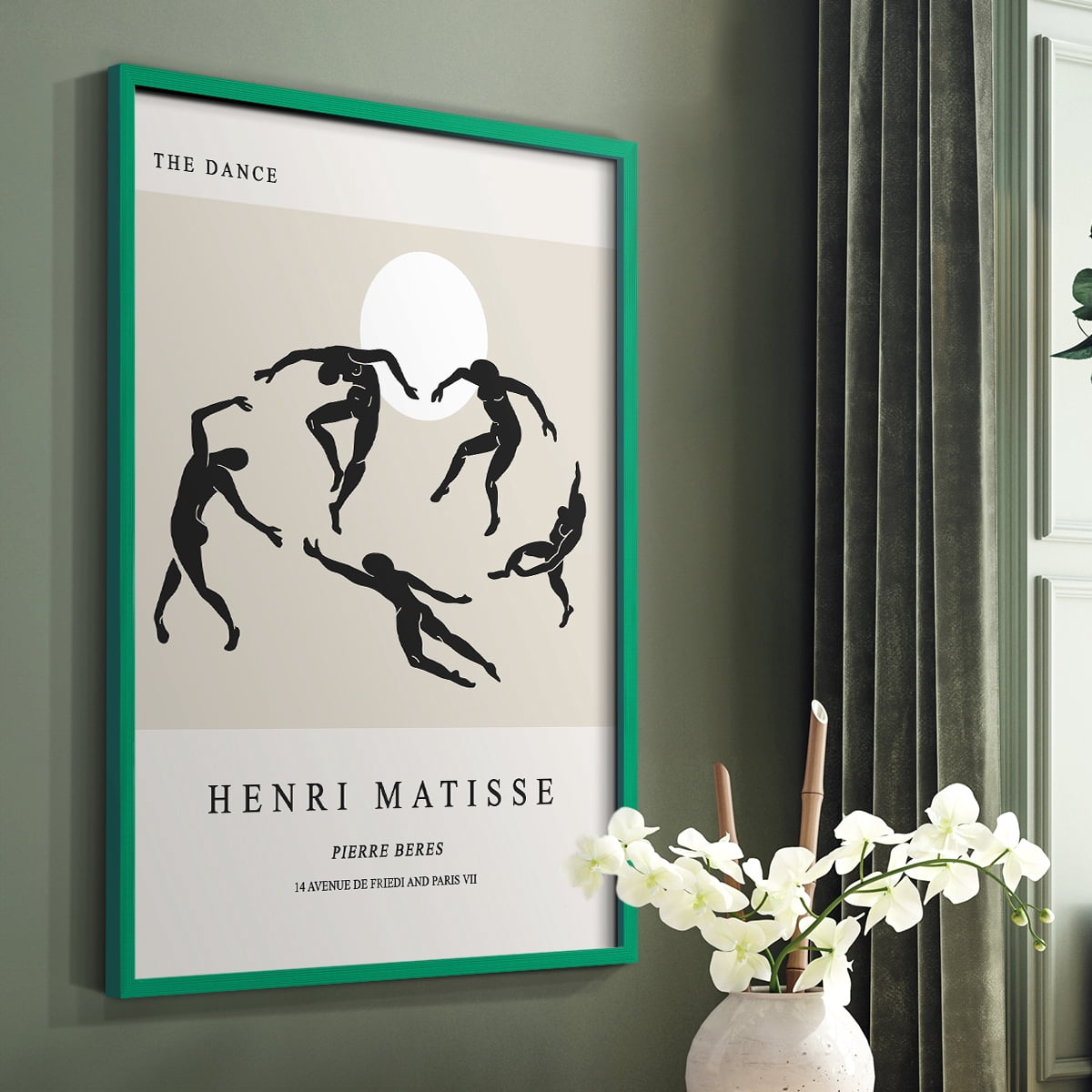 Matisse XCII Framed Print - Solid Wood