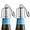 Silver, variant on Stainless Steel Wine Bottle Stoppers with Silicone - Reusable Wine Saver and Decorative Bottle Sealer, Leakproof, Keep Fresh, Silver, 2 Pack