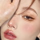 thumbnail image 3 of Paleta de sombras de ojos monocromáticas de 3 piezas, sombra de ojos con brillo en polvo y sombra de ojos perlada, 3 of 6