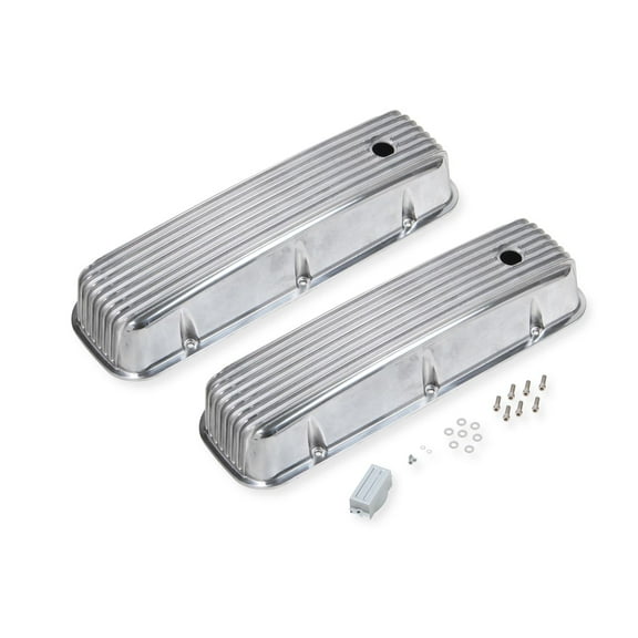Mr. Gasket 6859G Engine Valve Cover Set Fits select: 1970 CHEVROLET MALIBU, 1988-2000 CHEVROLET GMT-400