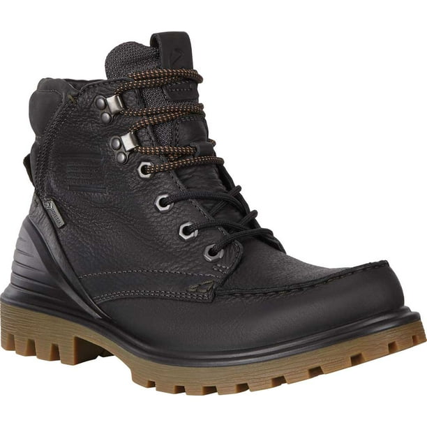 Men's ECCO Tred GORE-TEX Moc Toe Boot Cow Oil Leather 40 M - Walmart.com