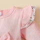 thumbnail image 3 of Baby Girl Romper Dress Newborn Clothes Sweet Floral Print Infant Princess Long Sleeve Dresses Outfits with Headband 0-18 Months 26-27s, 3 of 5