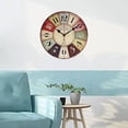 thumbnail image 2 of vidaXL Reloj de pared vintage colorido 30 cm, 2 of 5