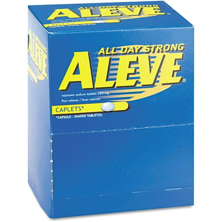 Aleve Analgésique / Fièvre Réducteur Caplets, 50 count