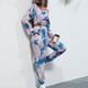 thumbnail image 1 of Conjunto de chándal deportivo con capucha, conjunto de pantalones deportivos para mujer, conjunto de pantalones deportivos con corbata para mujer, sudadera con pantalones largos de alta capacidad, 1 of 6