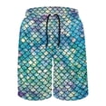 thumbnail image 6 of Binienty Men's Board Shorts Swim Trunks With Mermaid Scales Design - Breathable for Beach Swimming and Summer Vacation, 6 of 8
