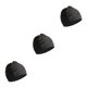 thumbnail image 4 of Eigraketly Gorro de natación de moda de nylon - Amplia aplicación para todas las edades Gorro de natación elástico Gorro de piscina negro Type1 NO1, 4 of 6