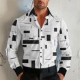thumbnail image 1 of Tops Camisetas Camisas Camisas de moda para hombre Camisas casuales Confort Playa Lino Floral Nuevas camisetas para hombre Tallas grandes Lino, 1 of 6