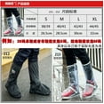 thumbnail image 5 of Comefolife Waterproof Shoe Covers for Rain, Outdoor Cycling Non-Slip Rain Boots Covers Foldable Reusable Overshoes with Reflector for Women & Men, 5 of 6