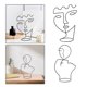thumbnail image 3 of 2 Uds., Facial, Escultura, Decoración, Sombrero, Sombrero, , Soporte, Decoración para hogar, 3 of 6