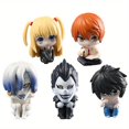 thumbnail image 5 of Chibi Anime Figure Collection - Set of 5 Miniature PVC Desk Models | Perfect for Anime Fans and Collectors, 5 of 5