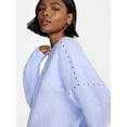 thumbnail image 4 of No Boundaries Studded Sweater, Lightweight, Women's and Women's Plus XXS-XXL, 4 of 5