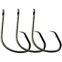 Stellar Kahle Wide Gap Hook (1/0, 10 Pack) | for Catfish, carp, Bluegill to Tuna | Saltwater or Freshwater Fishing Hooks