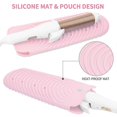 thumbnail image 4 of Pink Hair Straightener Pouch,Heat Resistant Mat Holder for Flat Iron Curling Iron Hot Hair Tools, 4 of 5