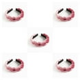 thumbnail image 1 of Qarigey Diadema de terciopelo trenzado, diadema ancha de lujo para mujeres y niñas, tocado de aro para el pelo, banda para la cabeza, Type2 NO2, 1 of 6