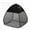 Black, variant on Dbuoem Pop-up Plant Cover Tent, Garden Netting Shade Cover with Ground Stakes, Plant Sun Shade And Insect Barrier Netting for Vegetables Fruits Herbs Protection