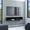 Black, variant on Space Floating Tv Unit - Holds Various Entertainment Items 12.28" Deep Desk Organize Your Space