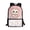 Pink Polka Dot Cat, variant on HUIACONG Bear Dog Pattern Backpack for Middle School Girls Large Capacity Ergonomic Padded Straps Wear‑Resistant for Kids Students 6‑18 Daily Use