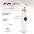 thumbnail image 5 of CQRISM Nasal Aspirator Baby Nose Suction, 3 Type Silicone with Music and Light, Battery Powered, for Infant, 5 of 7