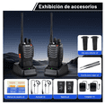 thumbnail image 2 of Set de Radios  Bloosom  Bf-888s Uhf Con Manos Libres Negro, 2 of 4