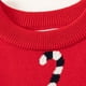 thumbnail image 4 of Suéter De Punto Niños dibujos animados puentes básicos estilo navideño invierno grueso suéter traje diario Ygjytge Rojo 4T para Niño, 4 of 8
