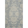 thumbnail image 4 of SAFAVIEH Vintage Desmond Floral Area Rug, Light Blue/Ivory, 6'7" x 9'2", 4 of 10