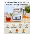 thumbnail image 3 of GROWNSY Baby Instant Warmer, Glass Water Boiler with Accurate Temperature Control for Formula, Coffee and Tea, 1.3 Liter Electric Kettle with LCD Display and Timer, 3 of 9