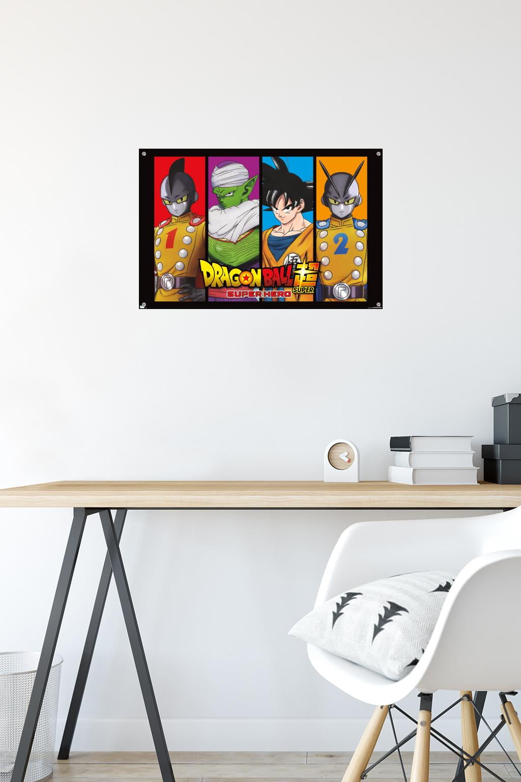 Dragon Ball Super: Super Hero - Panels Wall Poster, 14.725 x