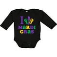thumbnail image 3 of Inktastic I Love Mardi Gras Boys or Girls Long Sleeve Baby Bodysuit, 3 of 5