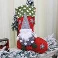 thumbnail image 2 of Calcetín de Navidad Decorativo Árbol de muñecas Colgante Bolsa de dulces Adorno navideño de dibujos animados, Gris Inevent HA000904-03B, 2 of 2