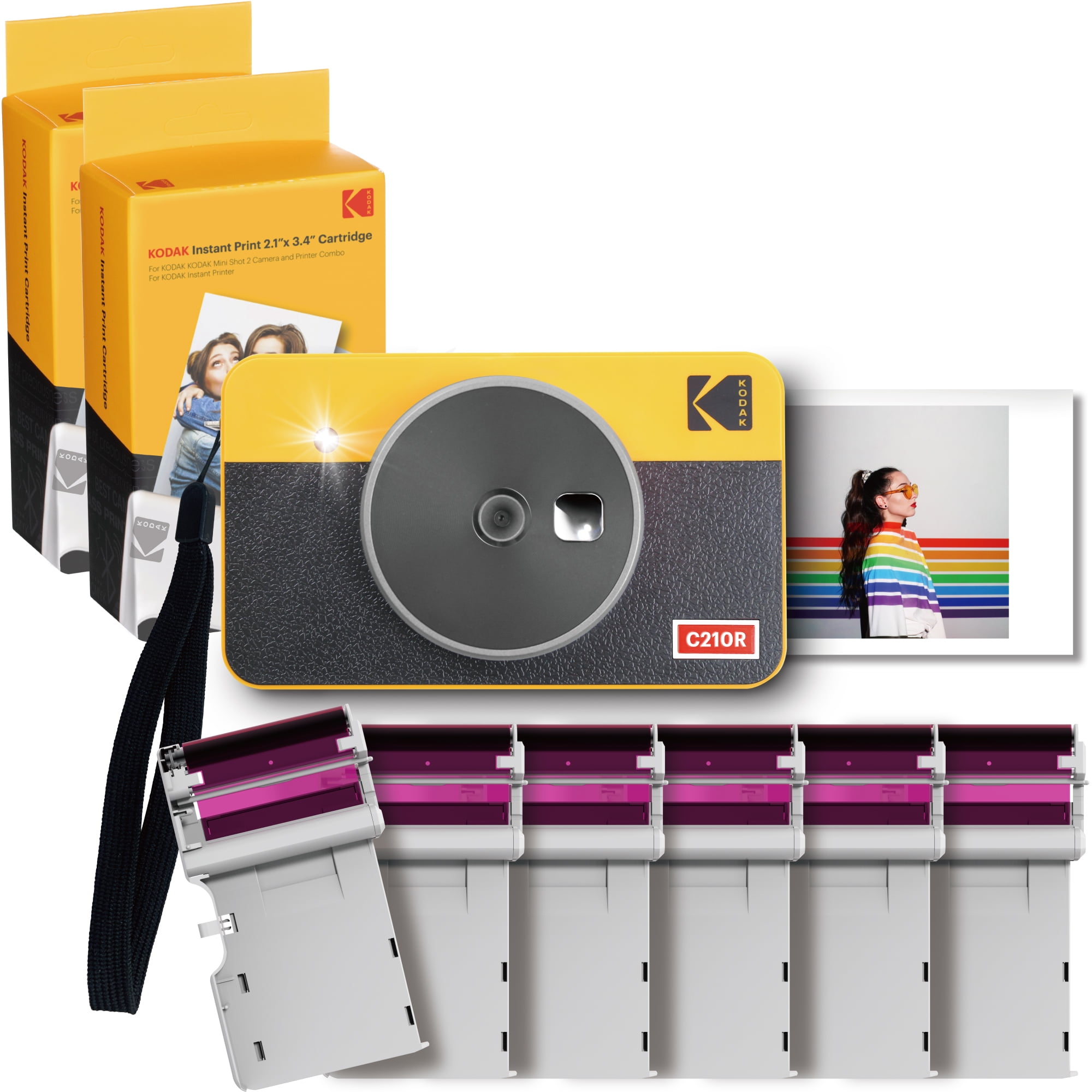 Kodak Mini Shot 2 Retro 2-in-1 Portable 